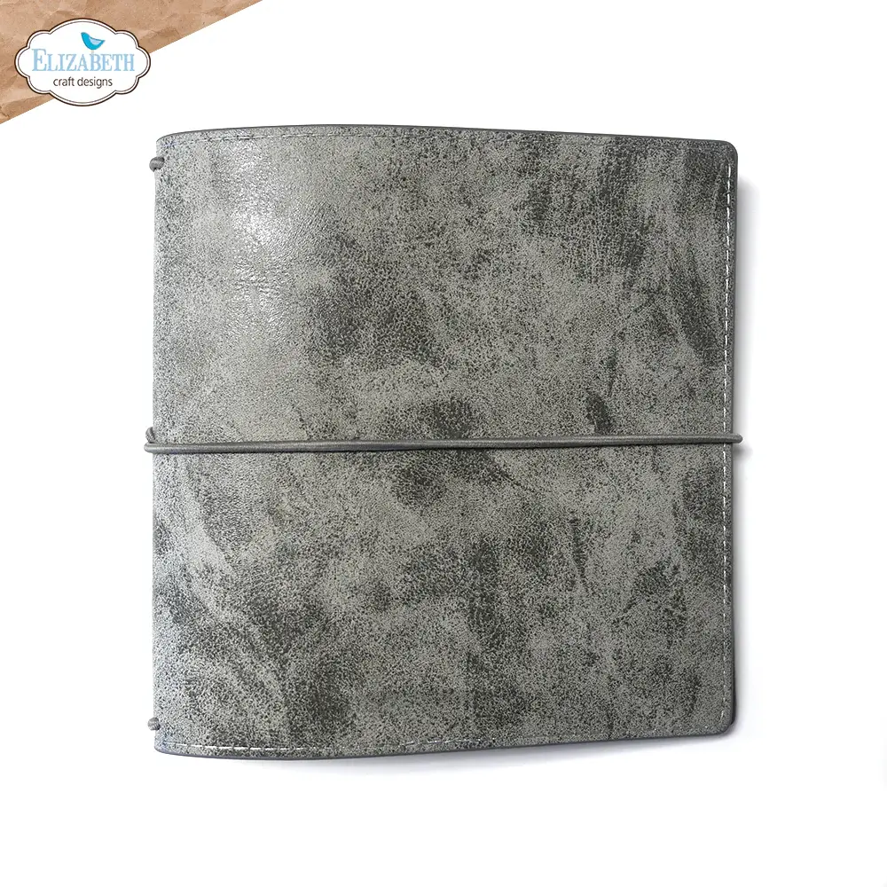 ELIZABETH CRAFT DESIGNS ELIZABETH CRAFT DESIGNS SQUARE XL STONEWASHED GREY ART JOURNAL