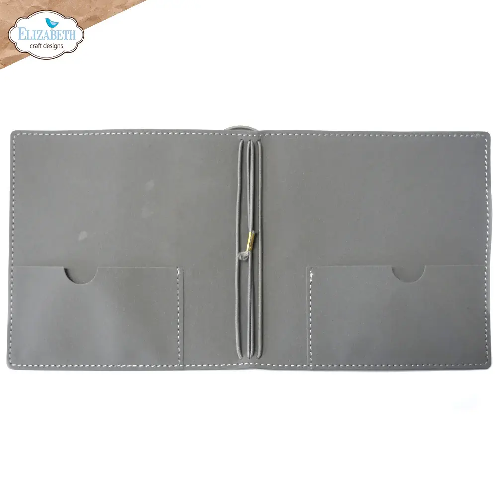 ELIZABETH CRAFT DESIGNS ELIZABETH CRAFT DESIGNS SQUARE XL STONEWASHED GREY ART JOURNAL