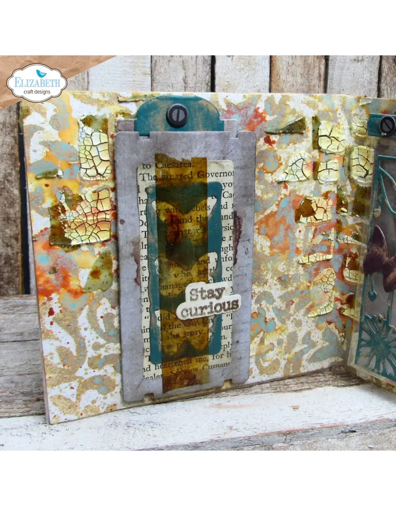 ELIZABETH CRAFT DESIGNS ELIZABETH CRAFT DESIGNS ART JOURNAL SPECIALS BY DEVID JOURNAL STENCILS 6 STENCIL SET 4/PK