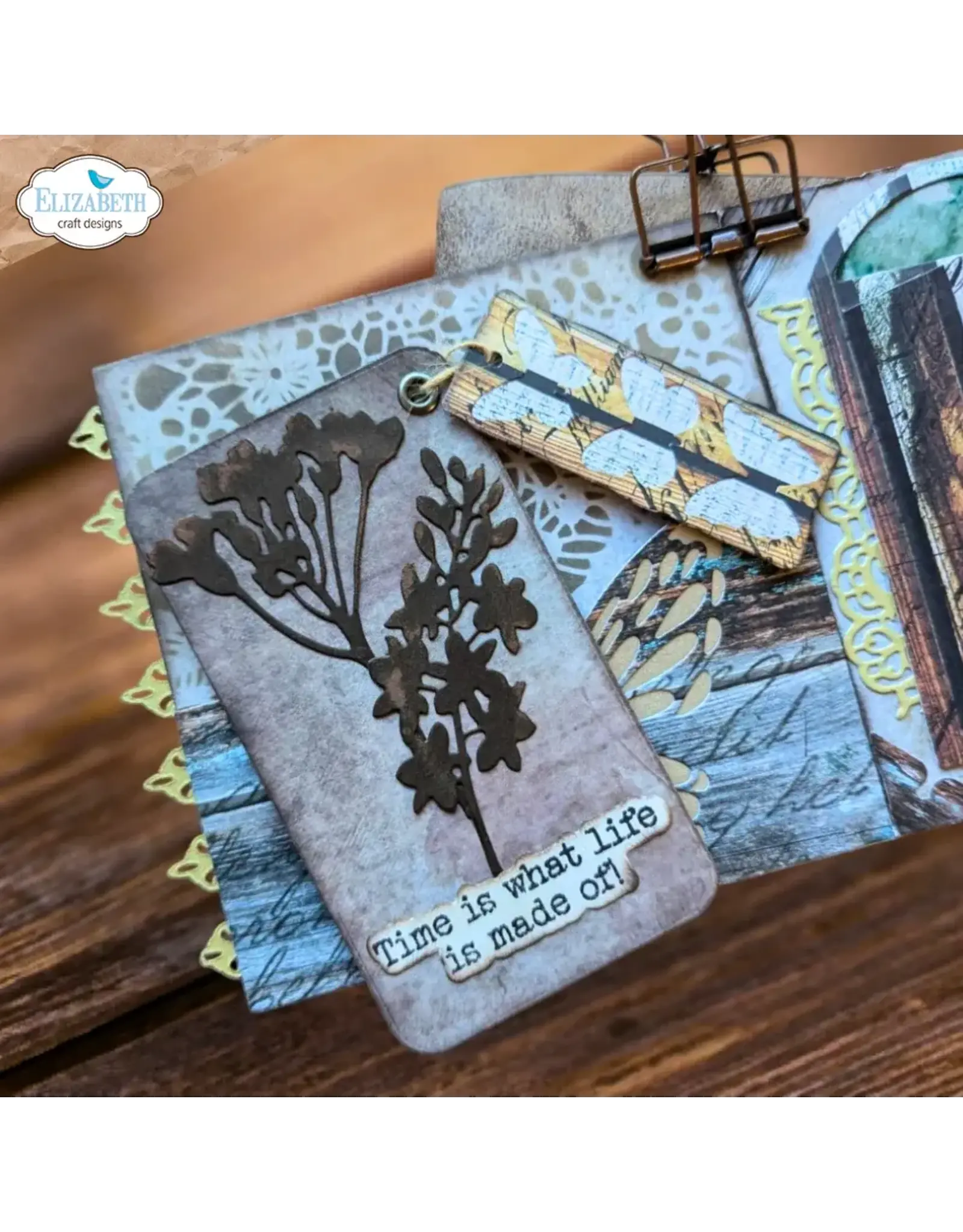 ELIZABETH CRAFT DESIGNS ELIZABETH CRAFT DESIGNS ART JOURNAL SPECIALS BY DEVID JOURNAL STENCILS 6 STENCIL SET 4/PK