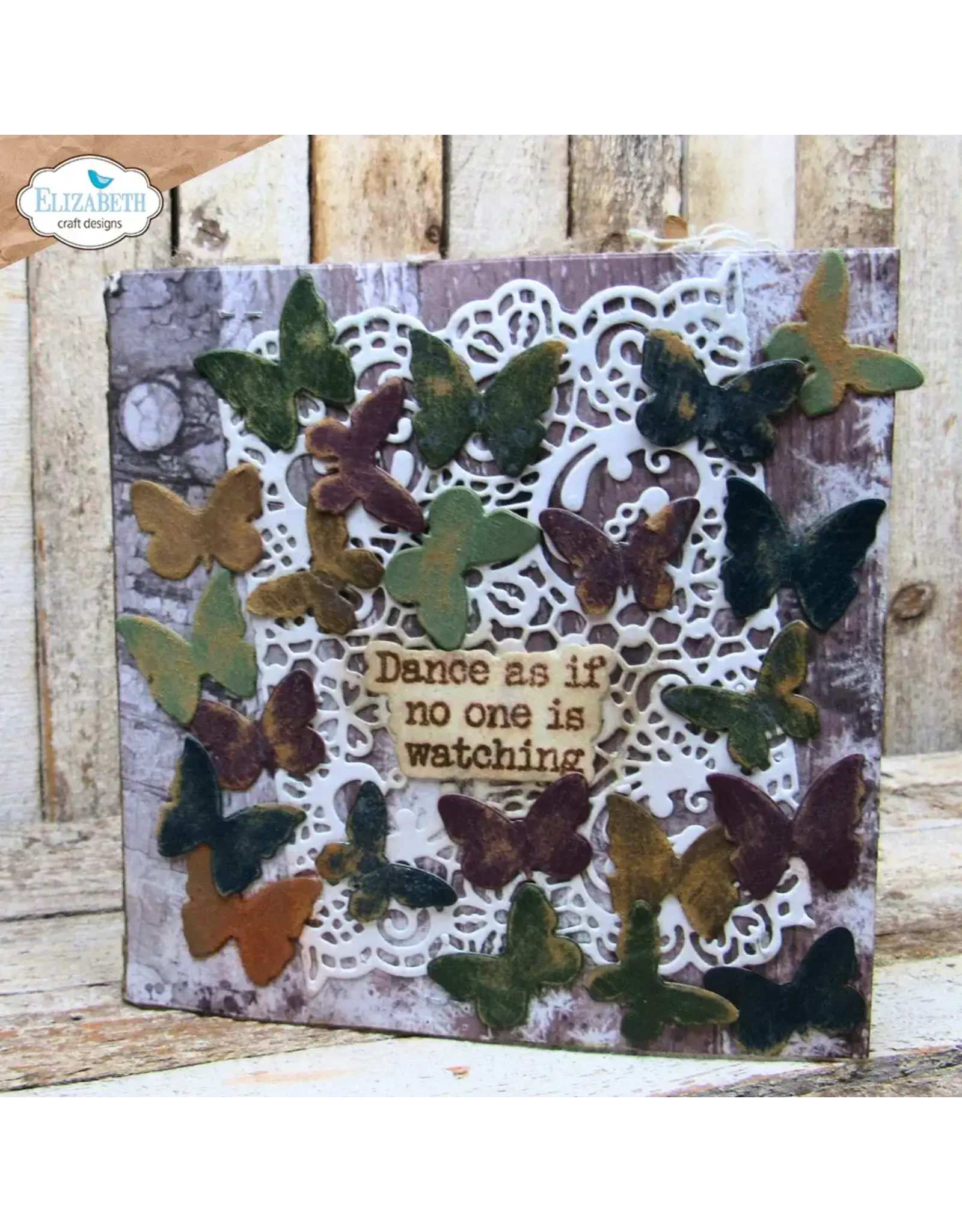 ELIZABETH CRAFT DESIGNS ELIZABETH CRAFT DESIGNS ART JOURNAL SPECIALS BY DEVID SHEILDED WINDOW DIE SET