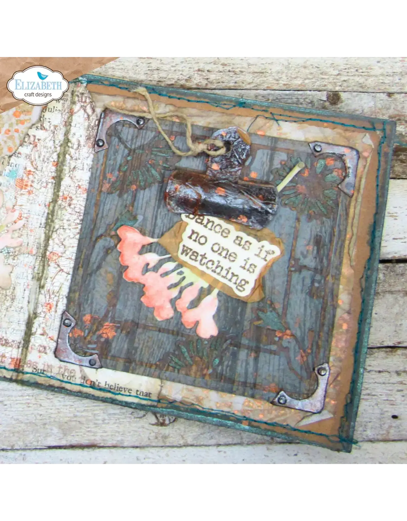 ELIZABETH CRAFT DESIGNS ELIZABETH CRAFT DESIGNS ART JOURNAL SPECIALS BY DEVID JOURNAL SLEEVES FILLERS 2 DIE SET
