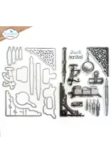 ELIZABETH CRAFT DESIGNS ELIZABETH CRAFT DESIGNS ART JOURNAL SPECIALS BY DEVID JUST WRITE CLEAR STAMP SET & DIE SET