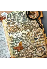 ELIZABETH CRAFT DESIGNS ELIZABETH CRAFT DESIGNS ART JOURNAL SPECIALS BY DEVID ROSE CLEAR STAMP SET