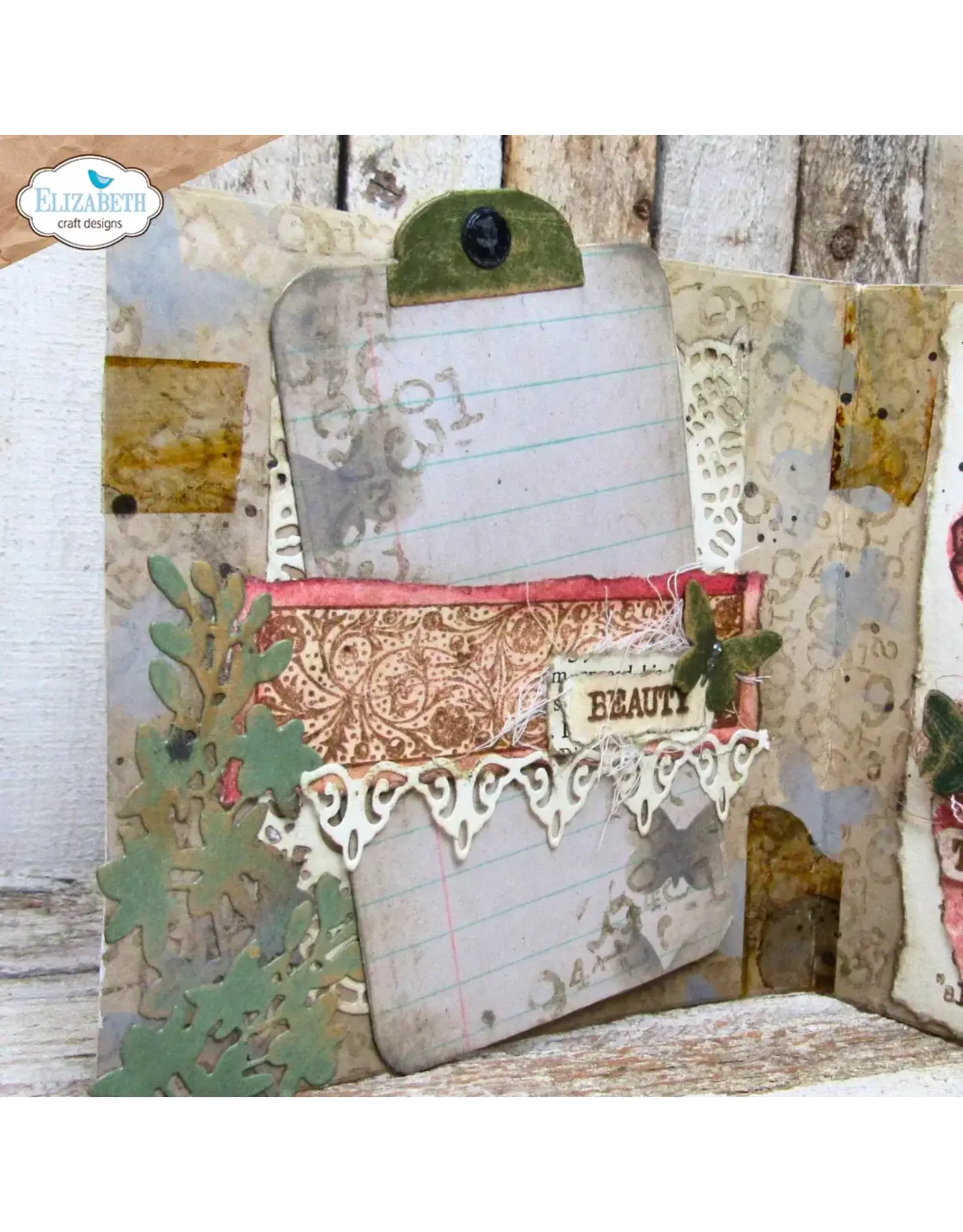 ELIZABETH CRAFT DESIGNS ELIZABETH CRAFT DESIGNS ART JOURNAL SPECIALS BY DEVID IN FULL BLOOM CLEAR STAMP SET