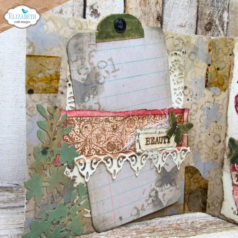 ELIZABETH CRAFT DESIGNS ELIZABETH CRAFT DESIGNS ART JOURNAL SPECIALS BY DEVID IN FULL BLOOM CLEAR STAMP SET