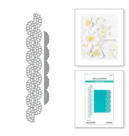 SPELLBINDERS SPELLBINDERS VIVID EXPRESSIONS COLLECTION EYELET SCALLOP BORDER ETCHED DIE SET