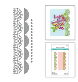 SPELLBINDERS SPELLBINDERS VIVID EXPRESSIONS COLLECTION BERRY FIELDS BORDER ETCHED DIE SET