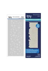 SPELLBINDERS SPELLBINDERS SIMON'S SPACE ADVENTURE COLLECTION STARRY NIGHT 3D EMBOSS & CUT EMBOSSING FOLDER & DIE SET & STENCIL