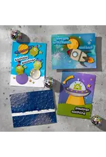 SPELLBINDERS SPELLBINDERS SIMON'S SPACE ADVENTURE COLLECTION STARRY NIGHT 3D EMBOSS & CUT EMBOSSING FOLDER & DIE SET & STENCIL