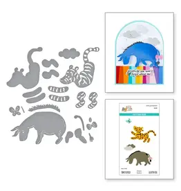 SPELLBINDERS SPELLBINDERS SIMPLE STORIES SAY CHEESE CLASSIC POOH COLLECTION TIGGER & EEYORE ETCHED DIE SET