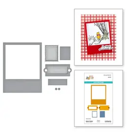 SPELLBINDERS SPELLBINDERS SIMPLE STORIES SAY CHEESE CLASSIC POOH COLLECTION MEMORY FRAMES ETCHED DIE SET