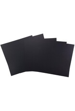 HARMONY PAPER HARMONY HUES MIDNIGHT BLACK 12x12 CARDSTOCK PACK 50 SHEETS