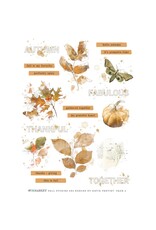 49 AND MARKET 49 AND MARKET VINTAGE BITS FALL STORIES 6x8 RUB-ON TRANSFER SET 2/PK
