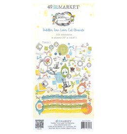 49 AND MARKET 49 AND MARKET TODDLER TIME 6x12 LASER CUT ELEMENTS 101/PK