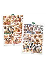 KATY SUE KATY SUE PICNIC PUPS DIE CUT DECOUPAGE COLLECTION