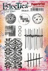 PAPER ARTSY PAPER ARTSY ECLECTICA SETH APTER ESA45 CLING STAMP SET