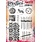 PAPER ARTSY PAPER ARTSY ECLECTICA SETH APTER ESA45 CLING STAMP SET