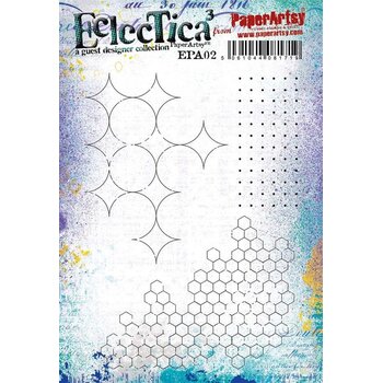 PAPER ARTSY PAPER ARTSY ECLECTICA EPA02 CLING STAMP SET