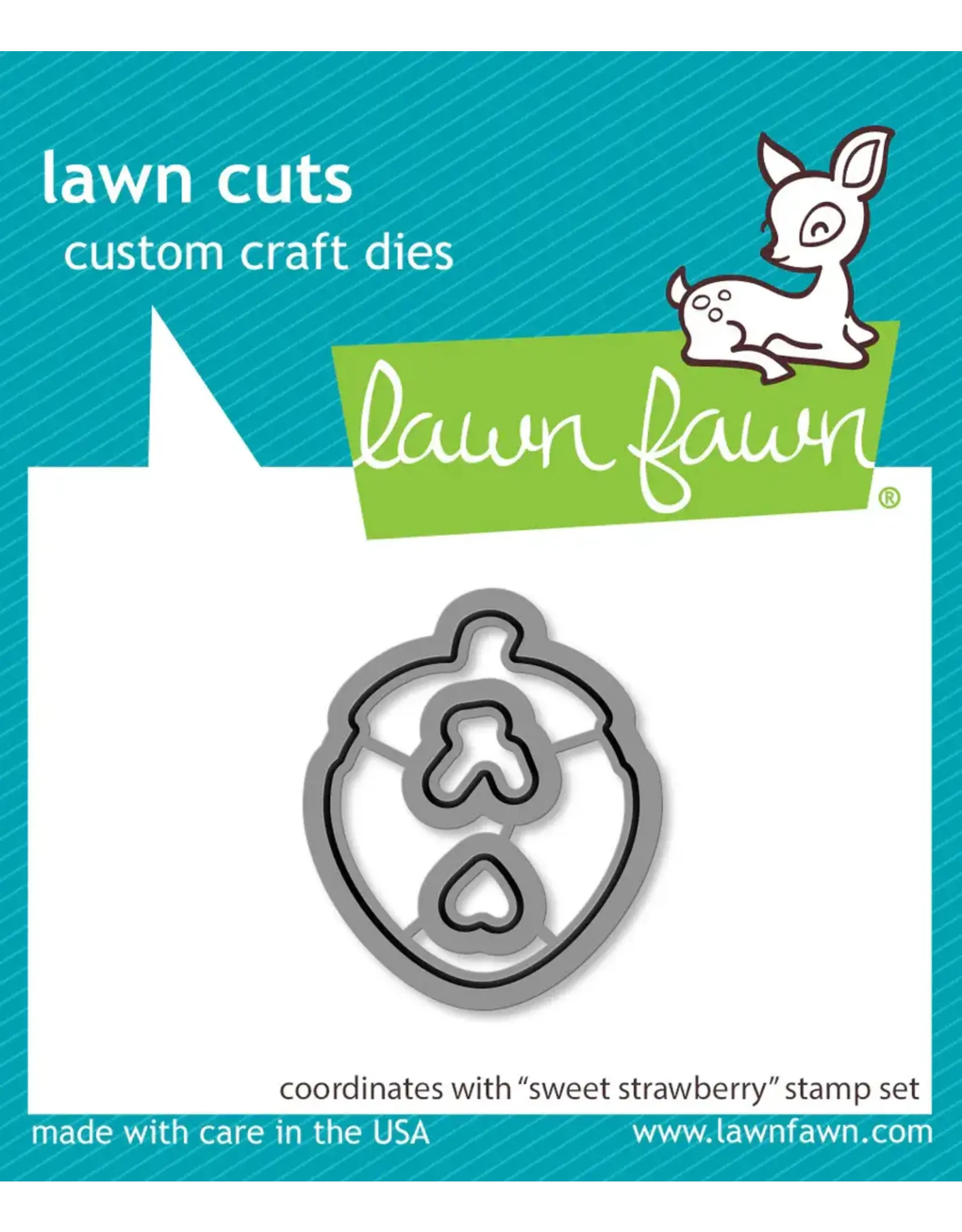 LAWN FAWN LAWN FAWN SWEET STRAWBERRY DIE SET
