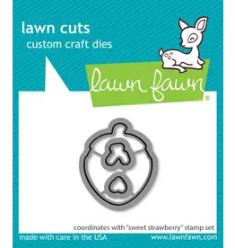 LAWN FAWN LAWN FAWN SWEET STRAWBERRY DIE SET