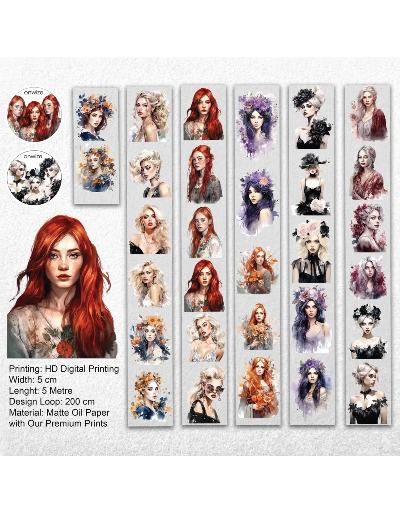 ONWIZE ONWIZE MIXED MAGIC WOMAN SPECIAL MATTE OIL TAPE