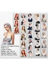 ONWIZE ONWIZE SCRAPBOOK MYSTERIOUS WOMEN MATTE OIL TAPE