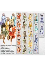 ONWIZE ONWIZE SCRAPBOOK THE MAGIC COLORS MATTE OIL TAPE
