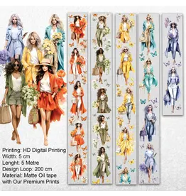 ONWIZE ONWIZE SCRAPBOOK THE MAGIC COLORS MATTE OIL TAPE