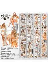 ONWIZE ONWIZE SCRAPBOOK BUT FIRST COFFEE 3D CRYSTAL SPECIAL OIL TAPE