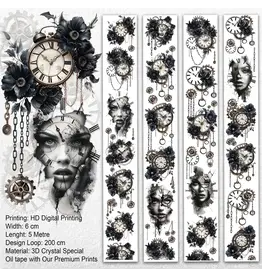 ONWIZE ONWIZE SCRAPBOOK TIMELESS TIME 3D CRYSTAL SPECIAL OIL TAPE