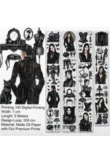 ONWIZE ONWIZE SCRAPBOOK MODERN GOTHISM MATTE OIL TAPE