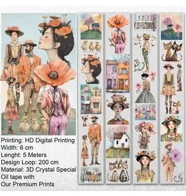 ONWIZE ONWIZE SCRAPBOOK STRANGE DAY 3D CRYSTAL SPECIAL OIL TAPE