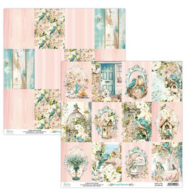 MINTAY MINTAY WINGED MELODIES #06 12x12 CARDSTOCK