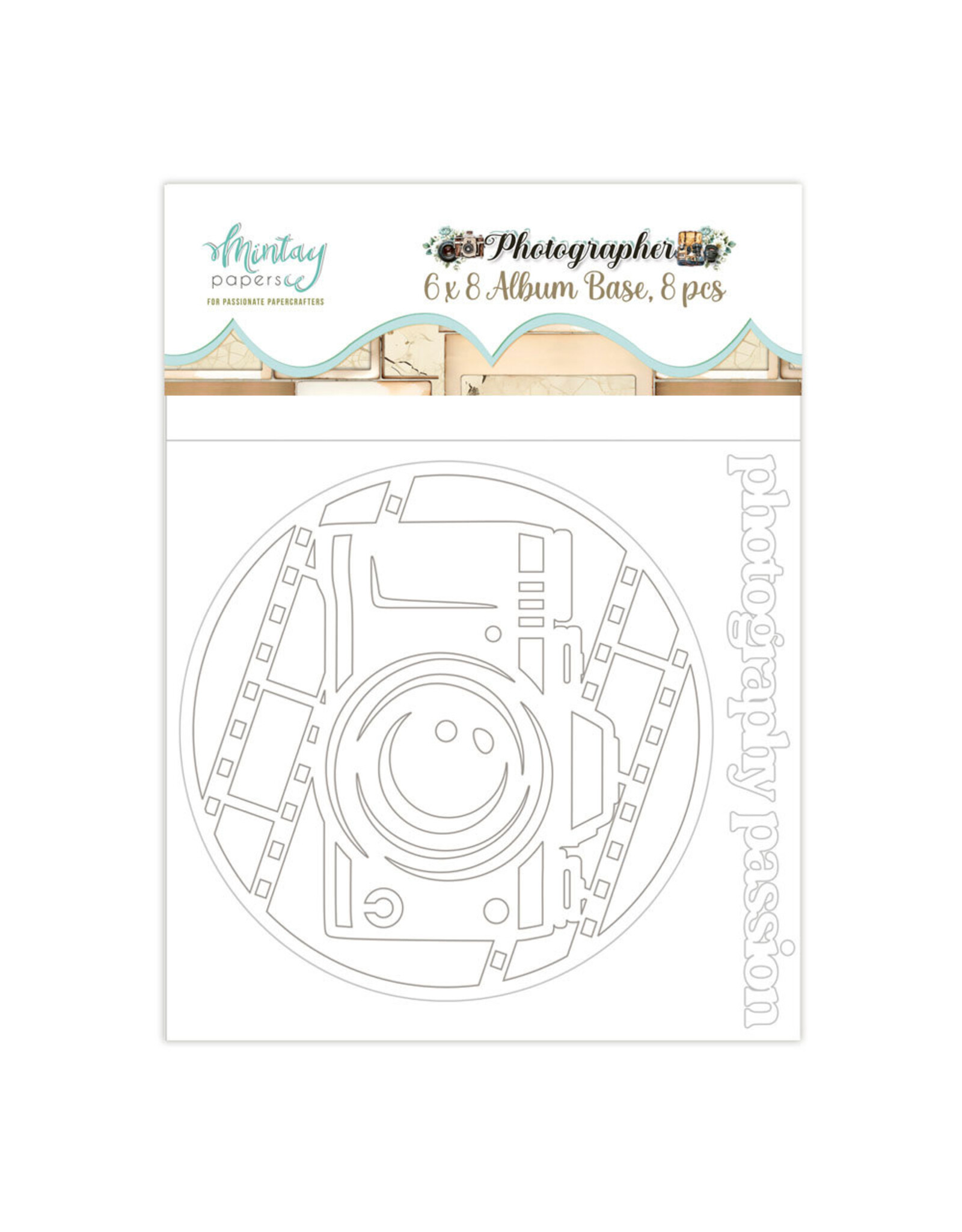MINTAY MINTAY PHOTOGRAPHER 6x8 CHIPBOARD ALBUM BASE