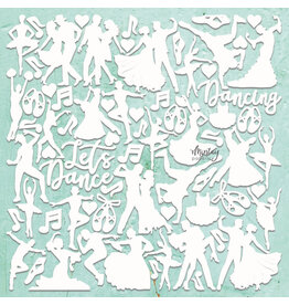 MINTAY MINTAY CHIPPIES - DECOR DANCE 12x12 CHIPBOARD