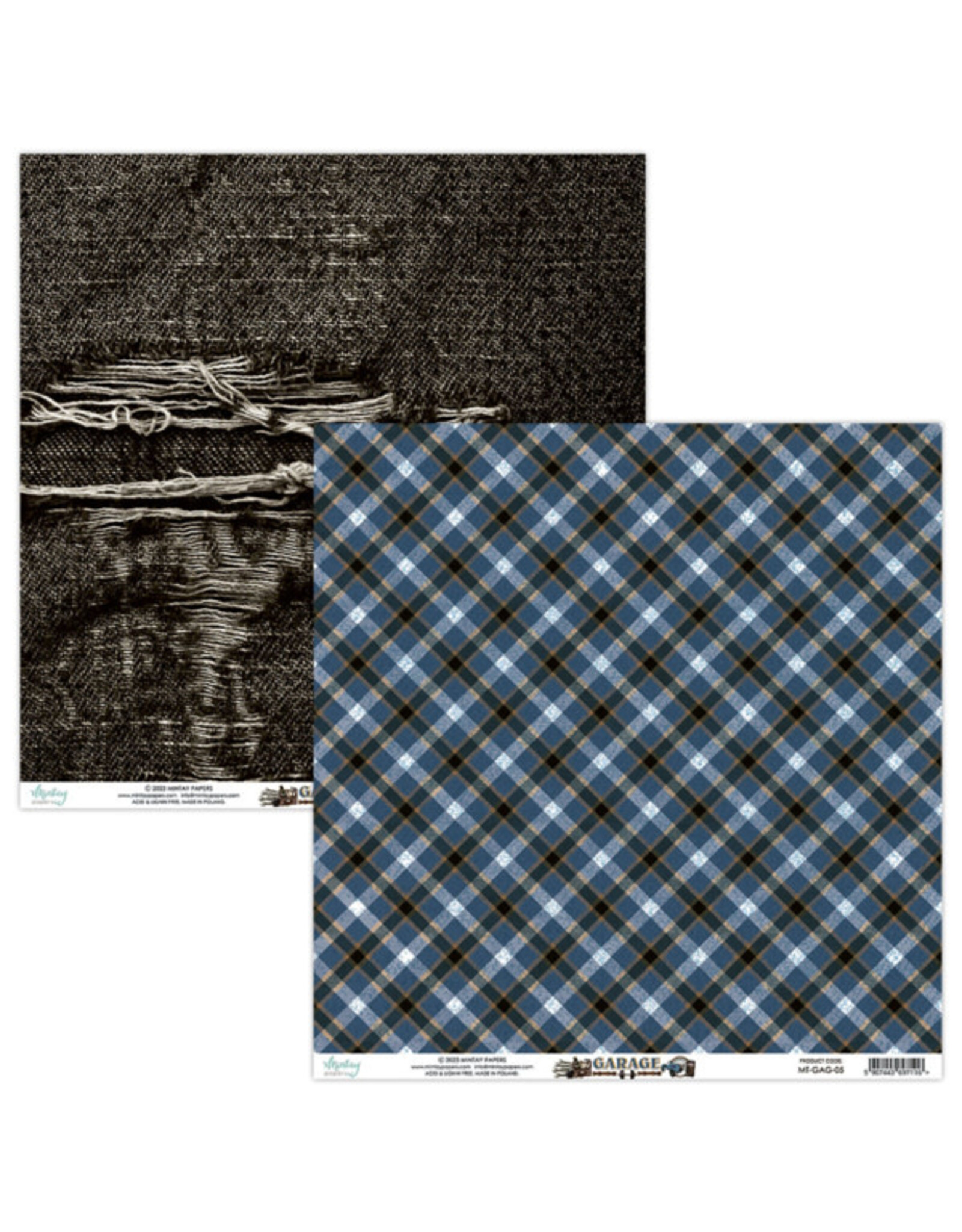 MINTAY MINTAY GARAGE #05 12x12 CARDSTOCK
