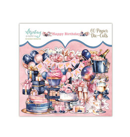 MINTAY MINTAY HAPPY BIRTHDAY PAPER DIE-CUTS 60/PK