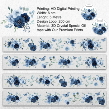 ONWIZE ONWIZE DEEP BLUE 3D CRYSTAL SPECIAL OIL TAPE