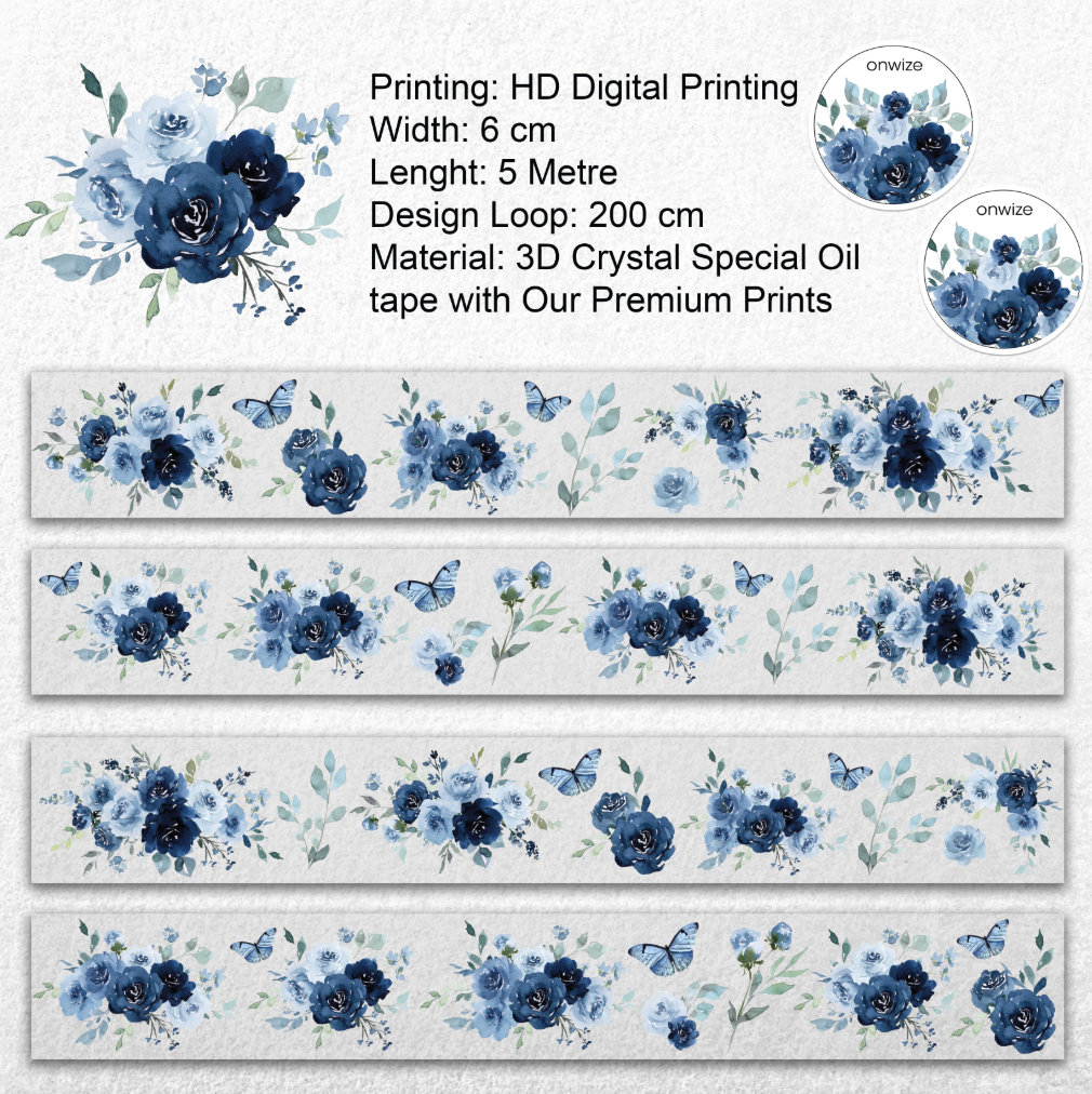 ONWIZE ONWIZE DEEP BLUE 3D CRYSTAL SPECIAL OIL TAPE