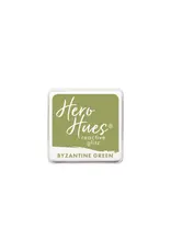HERO ARTS HERO ARTS HERO HUES BYZANTINE GREEN REACTIVE GLITZ INK