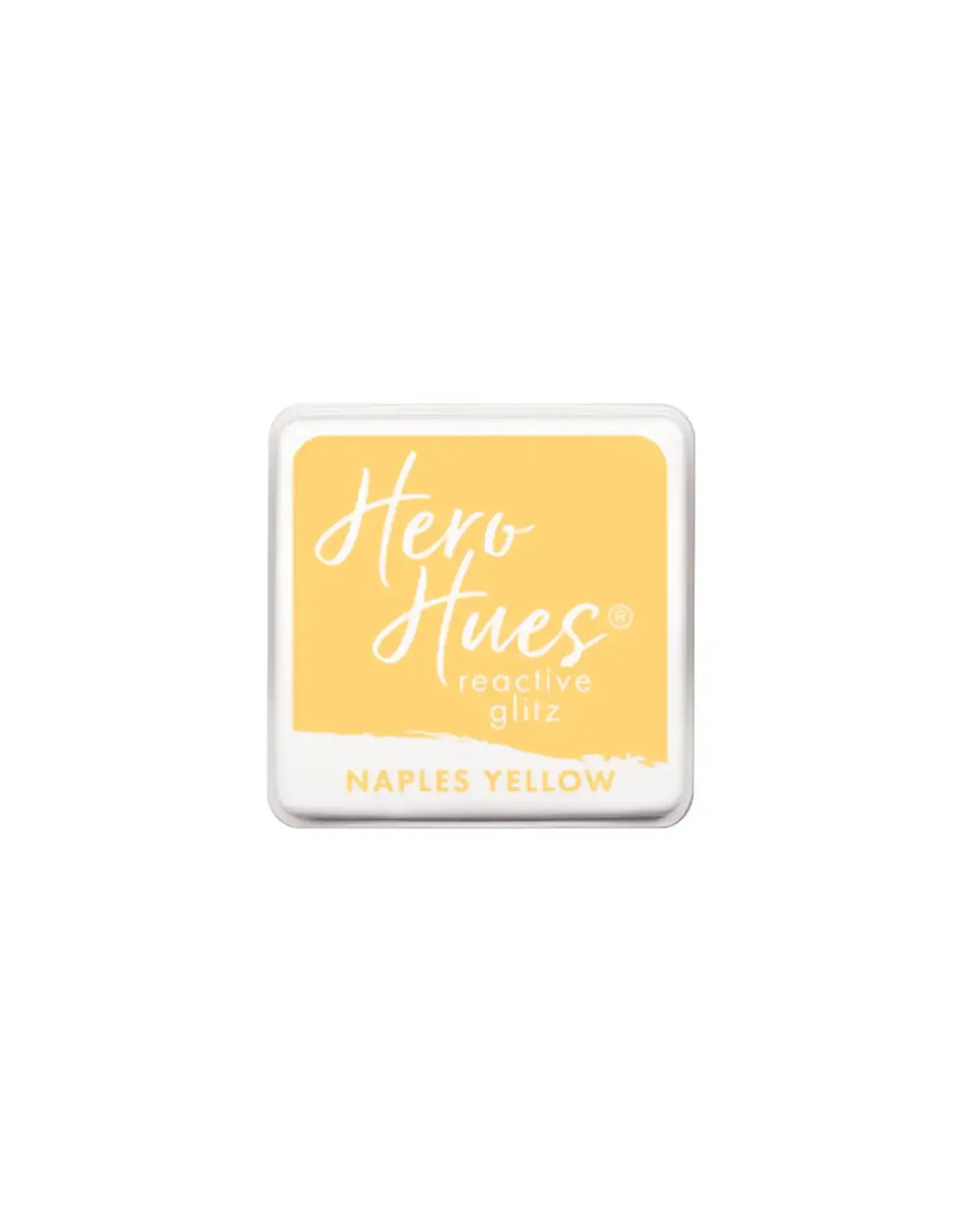 HERO ARTS HERO ARTS HERO HUES NAPLES YELLOW REACTIVE GLITZ INK