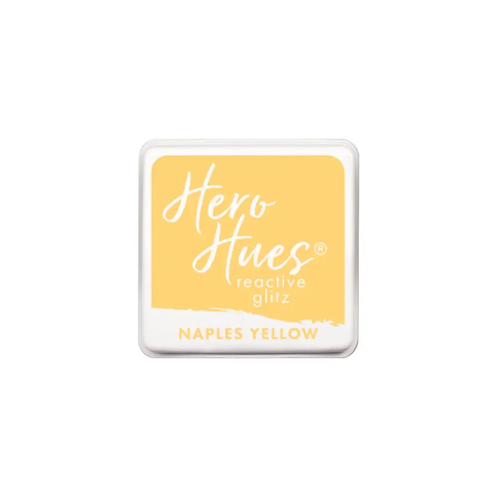 HERO ARTS HERO ARTS HERO HUES NAPLES YELLOW REACTIVE GLITZ INK