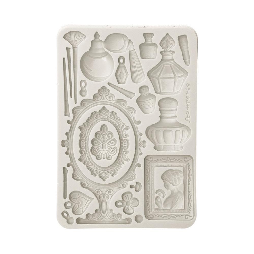 STAMPERIA STAMPERIA MASQUERADE BEAUTY ACCESSORIES A5 SILICONE MOULD