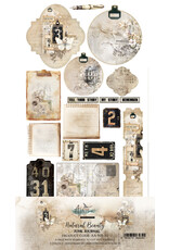 ALCHEMY OF ART ALCHEMY OF ART NATURAL BEAUTY JUNK JOURNAL 6x12 EXTRAS DIE-CUTS