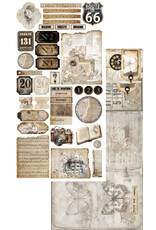 ALCHEMY OF ART ALCHEMY OF ART NATURAL BEAUTY JUNK JOURNAL 6x12 EXTRAS DIE-CUTS