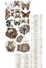 ALCHEMY OF ART ALCHEMY OF ART NATURAL BEAUTY JUNK JOURNAL 6x12 EXTRAS DIE-CUTS