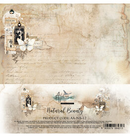 ALCHEMY OF ART ALCHEMY OF ART NATURAL BEAUTY 6x6 PAPER PACK 24 SHEETS