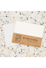 PRISM STUDIO PRISM STUDIO CARD BLANKS & ENVELOPES A2 - SIMPLY WHITE