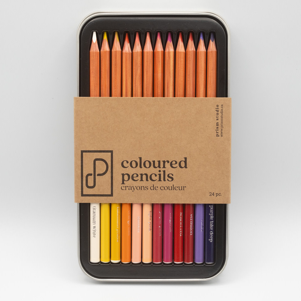 PRISM STUDIO PRISM STUDIO COLOURED PENCIL SET 24/PK